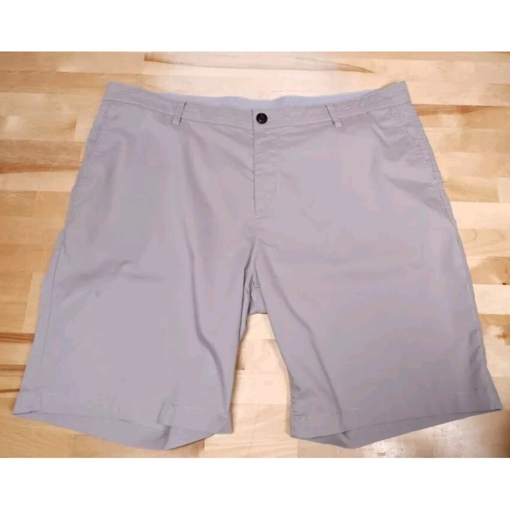Faherty All Day Shorts Mens 38 Gray Chino Casual